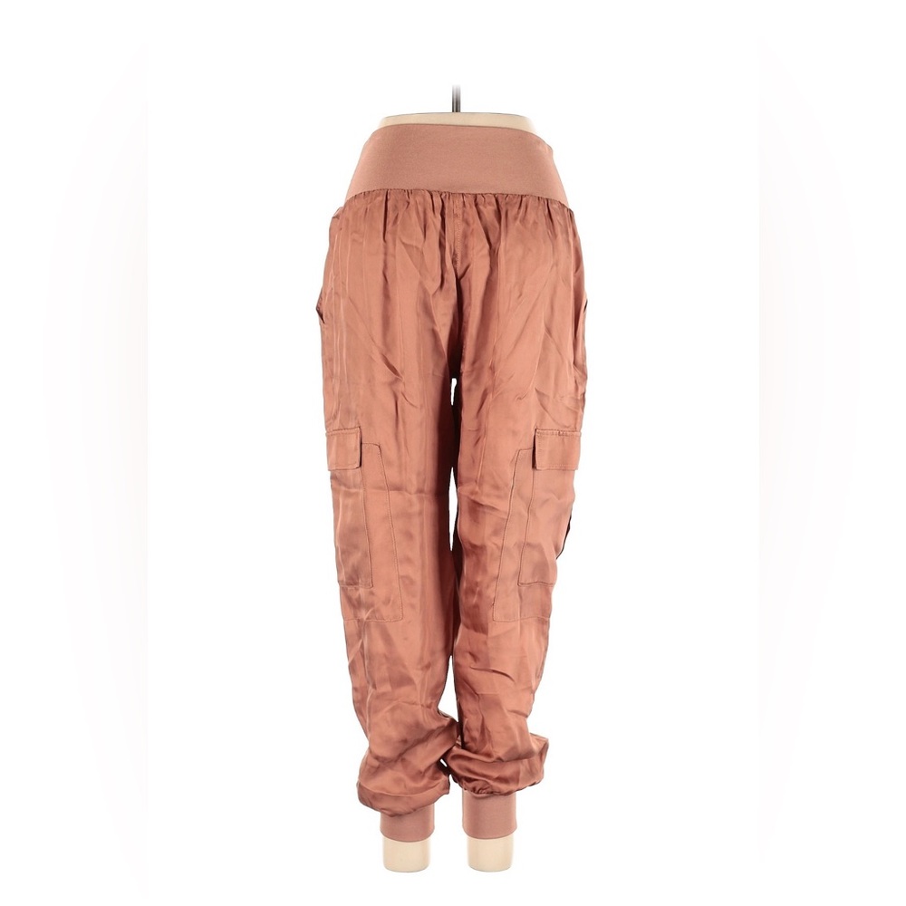 cinq a sept Rust-Tone Cargo Jogger Pants